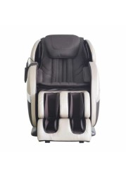 ARES iSmart Intelligent Full Body Massage Chair with Zero Gravity and Advanced Foot Roller - Gold/Brown