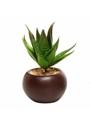 MyGift Potted Artificial Mini Succulent Plants, Set of 3