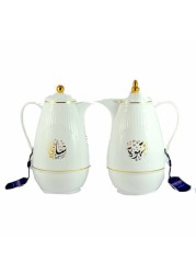 Homemaker Vacuum Flask 2 Pcs Set 1+1 Lt - White