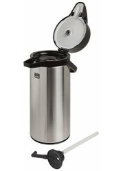 Zojirushi Brushed Stainless Steel Air Pot Beverage Dispenser - 74 oz.