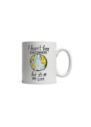 Giftmate Travel Globe Printed Ceramic Tea and Coffee Mug 320ml