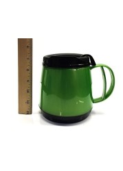 Thermoserv Foam Insulated Wide Body Mug, 20-Ounce, Harvest Green