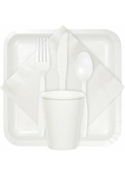 Creative Converting HD AST Cutlery, 9.2 x 5 1, White