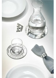 Alessi Mini Girotondo Bottle Coasted, Silver