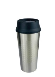 Thermal Cup Stainless Steel, Vacuum Insulated Travel Tumbler, Durable Insulated Coffee Mug, Thermal Cup with Double Partition SEALING Ring - 360ml (SILVER)