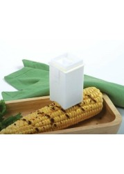 Happy Sales Corn Butter Spreader (Set of 2), White