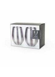 Admiral Stainless Steel Tumblers by Viski