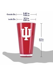 Duck House Ncaa Indiana Hoosiers 20Oz Insulated Acrylic Tumbler Set Of 2