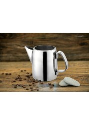 SUNNEX STAINLESS STEEL MILK JUG 33221Q, 0.6 LITRE, SILVER