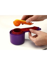 Joseph Joseph Nest Measure Measuring Cups and Measuring Spoons Set, Multicolored