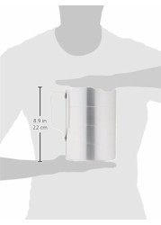 Crestware 4-Quart Aluminum Dry Measures