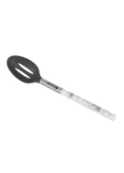 Royalford Marble Designed Slotted Spoon White/Silver/Black 8centimeter