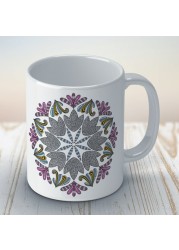 Tasneem Chandia: Ethnic Pattern Coffee Mug