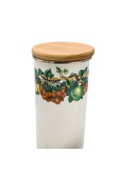 Loogi Al Hoora Enamel Jar W/ Kensington Design