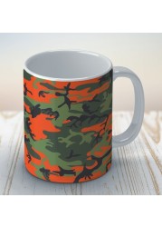 Green Camouflage Coffee Mug