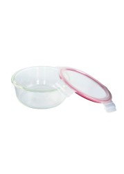 Delcasa Brs Roundglassairtight Conta. 0.95L