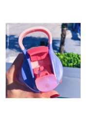 COOLBABY-1 pc 500ml  Kids Water Bottle Kids Children Straw Water Bottle Outdoors  Portable Sports Baby Drinks Bottle