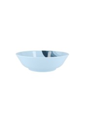 Royalford Melamine 8.5&quot; Super Ray Stainless Steel Serving Bowlblue