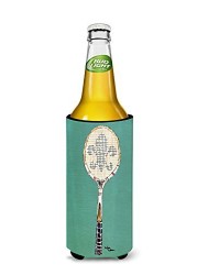 Caroline&#39;s Treasures 8479Muk Fleur De Lis Tennis Ultra Beverage Insulators For Slim Cans, Slim Can, Multicolor