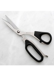 Messermeister Take-Apart Stainless Steel Utility Kitchen Shears, 8.5-Inch, Black