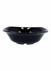 Royalford Square Melamine Bowl Black 7Inch