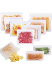 10 reusable food storage bags