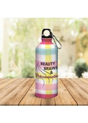 Girl Power: Beauty &amp; Brains Sipper Bottle