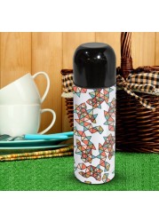 Valentina: Flowers &amp; triangles Thermos Flask