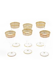 San Marco 6pcs Set Juice Glass- Made In Italy