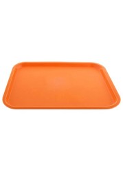 SUNNEX POLYPROPYLENE FAST FOOD TRAY - ORANGE