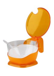 OBJE PLASTIK SUGAR BOWL, YELLOW -POLYSTYRENE (MG-231)