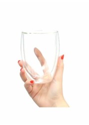 Generic - Double Wall Glass Cup White