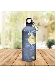 Linda Wood: Flower Pattern Sipper Bottle