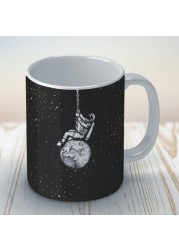 Space: Hanging Astronaut Coffee Mug