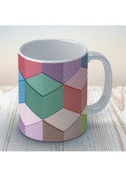 Hex patterns Coffee Mug