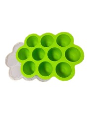 Flexible Ice Cube Molds Storage Container