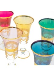 San Marco 6pcs Set Juice Glass- Made In Italy