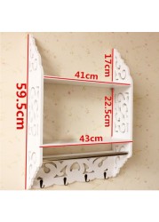 Lingwei - Bathroom Towel Rail Wall-Mounted Shelf / Rack