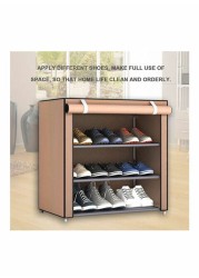 Generic Shoes Organizer Rack Brown 30X60X55Centimeter