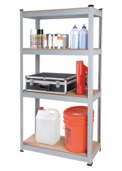 Tactix - 4 Particle Board-Shelf Rack - 76W x 30.5D x 152.5H cm  - TTX-329103