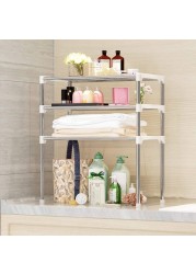 Doreen 3-Tier Multi-functional Kitchen Storage Shelf Rack Microwave Oven Shelving Unit