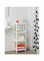 Vesken Shelf Unit White 36x100cm