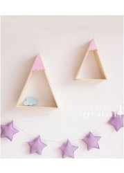 Generic Home Decor, Triangle Shelf, Pink