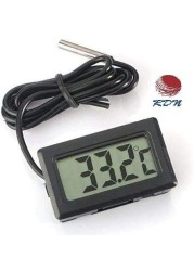 RDN 50 110&deg;c Digital LCD Thermometer New Refrigerator Fridge Freezer Humidity Meters Gauge Indoor Temperature