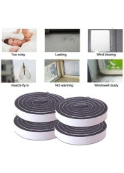 Thick Foam Tape, Seal Insulation Tape Adhesive and Window Insulation Weather Stripping for Doors, Waterproof, Dustproof, Soundproof 1.96 Inch Wide x 0.23 Inch Thick x 39.3 Inch Long 4pcs