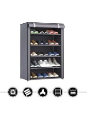 Generic Dormitory Shoe Organizer Rack Grey 30X60X90cm