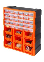 TACTIX - 30-DRAWERS STORAGE BIN WITH 9 TRAY - TTX-320644