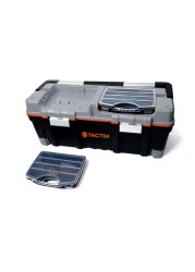 TACTIX - 26IN. FULL LENGTH HANDLE TOOL BOX WITH 2 ORGANIZER - TTX-320312