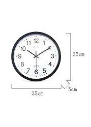 Generic Design Simple Fashion Wall Mounted Digital Wall Clock White/Black