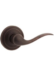 Kwikset 604Tnllh-11P Left Hand Tustin Signature Series Interior Single Cylinder Handleset Trim Venetian Bronze Finish